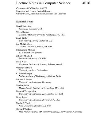 خرید و دانلود نسخه کامل کتاب Advances in Web-Age Information Management: 7th International Conference, WAIM 2006, Hong Kong, China, June 17-19, 2006. Proceedings