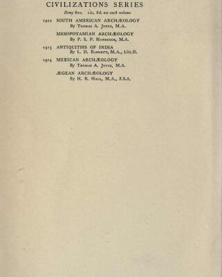 خرید و دانلود نسخه کامل کتاب Aegean archaeology. An introduction to the archaeology of prehistoric Greece