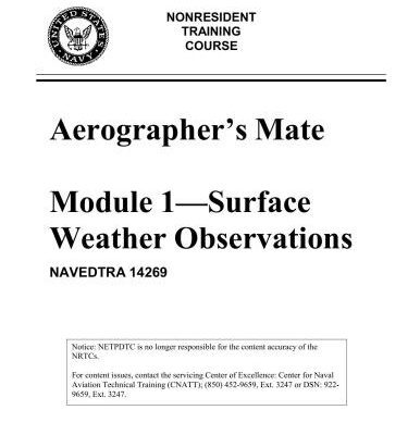 خرید و دانلود نسخه کامل کتاب Aerographer’s Mate. Modules 1-5