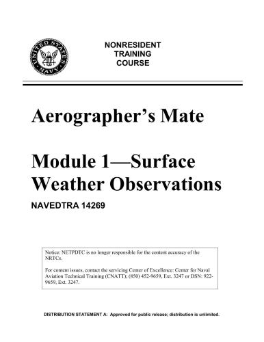 خرید و دانلود نسخه کامل کتاب Aerographer’s Mate. Modules 1-5_68c134d6d5e2e.jpeg خرید و دانلود نسخه کامل کتاب Aerographer’s Mate. Modules 1-5