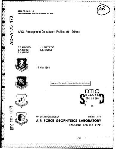 خرید و دانلود نسخه کامل کتاب AFGL Atmospheric Constituent Profiles (0-120km)_68c132b38814d.jpeg خرید و دانلود نسخه کامل کتاب AFGL Atmospheric Constituent Profiles (0-120km)