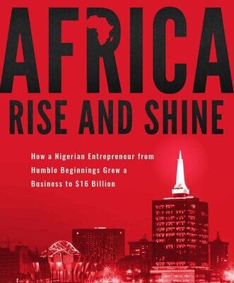 خرید و دانلود نسخه کامل کتاب Africa Rise And Shine : How a Nigerian Entrepreneur from Humble Beginnings Grew a Business to $16 Billion