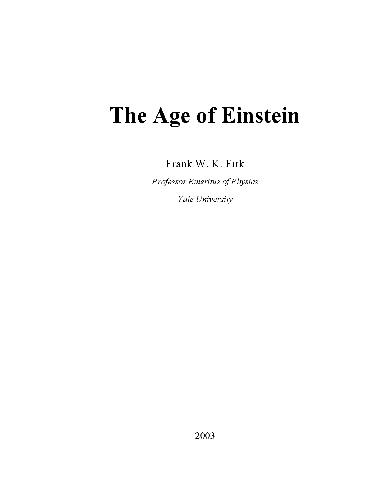 خرید و دانلود نسخه کامل کتاب Age of Einstein (intro to relativity)_68be9ca4772a1.jpeg خرید و دانلود نسخه کامل کتاب Age of Einstein (intro to relativity)