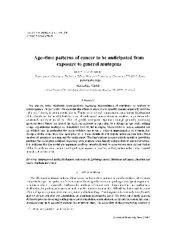 خرید و دانلود نسخه کامل کتاب Age-time patterns of cancer to be anticipated from exposure to general mutagens_68bb51cda665f.jpeg خرید و دانلود نسخه کامل کتاب Age-time patterns of cancer to be anticipated from exposure to general mutagens