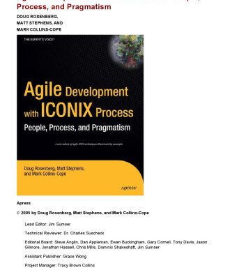 خرید و دانلود نسخه کامل کتاب Agile Development with ICONIX Process: People, Process, and Pragmatism