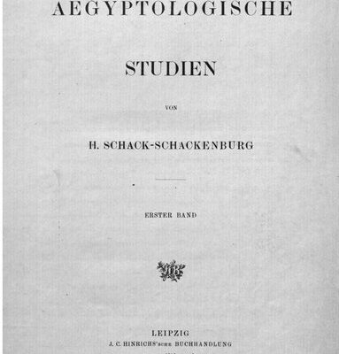 خرید و دانلود نسخه کامل کتاب Ägyptologische Studien