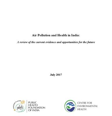 خرید و دانلود نسخه کامل کتاب Air Pollution and Health in India: A review of the current evidence and opportunities for the future
