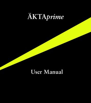 خرید و دانلود نسخه کامل کتاب ÄKTAprime User Manual: