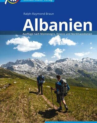 خرید و دانلود نسخه کامل کتاب Albanien Reiseführer: Ausflüge nach Montenegro, Kosovo und Nordmazedonien
