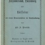 خرید و دانلود نسخه کامل کتاب Alexandersbad, Luisenburg und Kösseine mit einem Situationsplan der Luisenburg