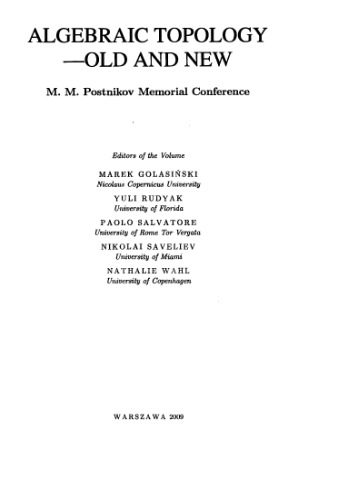 خرید و دانلود نسخه کامل کتاب Algebraic topology–old and new: M.M. Postnikov memorial conference_68cec61ed5690.jpeg خرید و دانلود نسخه کامل کتاب Algebraic topology–old and new: M.M. Postnikov memorial conference
