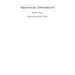 خرید و دانلود نسخه کامل کتاب Algebraische Zahlentheorie [Lecture notes]