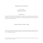 خرید و دانلود نسخه کامل کتاب Algorithms and Complexity (Internet edition, 1994)
