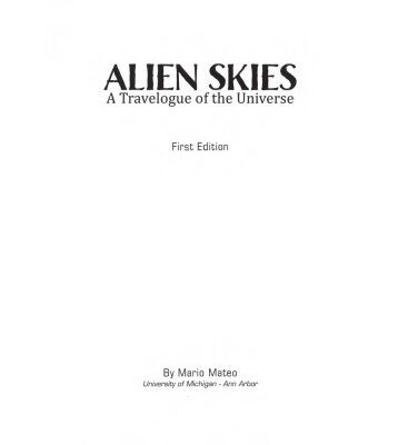 خرید و دانلود نسخه کامل کتاب Alien Skies: A Travelogue of the Universe