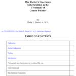 خرید و دانلود نسخه کامل کتاب Alive & Well: One Doctor’s Experience with Nutrition in the Treatment of Cancer Patients