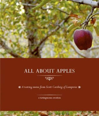 خرید و دانلود نسخه کامل کتاب All About Apples – A tasting menu from Scott Carsberg of Lampreia
