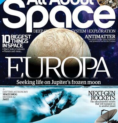 خرید و دانلود نسخه کامل کتاب All About Space – Europa: Seeking life on Jupiter’s fronzen moon
