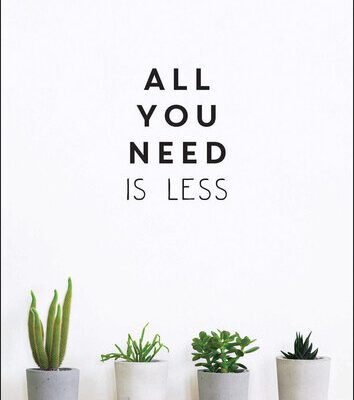 خرید و دانلود نسخه کامل کتاب All You Need is Less: Minimalist Living for Maximum Happiness