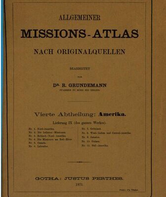 خرید و دانلود نسخه کامل کتاب Allgemeiner Missions-Atlas / Amerika