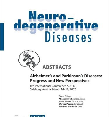 خرید و دانلود نسخه کامل کتاب Alzheimer’s and Parkinson’s Diseases: Progress and New Perspectives: 8th International Conference Ad pd, Salzburg, March 2007: Abstracts (Neuro-Degenerative Diseases)