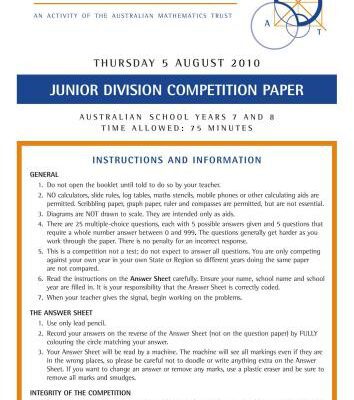 خرید و دانلود نسخه کامل کتاب AMC 2010 Competition papers