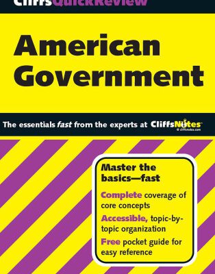 خرید و دانلود نسخه کامل کتاب American Government (Cliffs Quick Review)