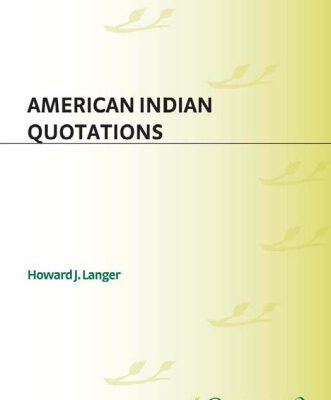 خرید و دانلود نسخه کامل کتاب American Indian Quotations