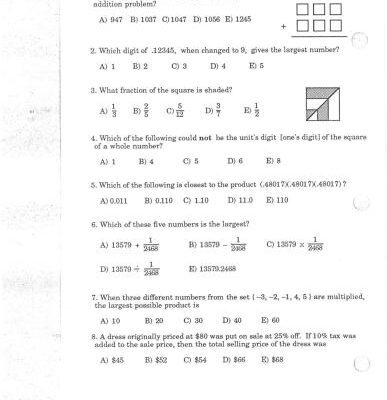 خرید و دانلود نسخه کامل کتاب American Mathematics Contest 8 (AMC 8) 1990