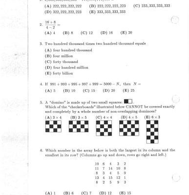 خرید و دانلود نسخه کامل کتاب American Mathematics Contest 8 (AMC 8) 1991