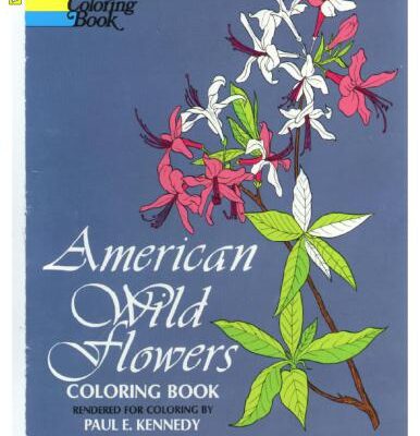 خرید و دانلود نسخه کامل کتاب American Wild Flowers: Coloring Book
