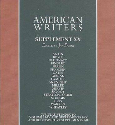 خرید و دانلود نسخه کامل کتاب American Writers, Supplement XX