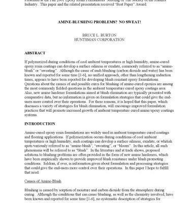 خرید و دانلود نسخه کامل کتاب Amine-blushing problems? No sweat!