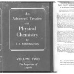 خرید و دانلود نسخه کامل کتاب An Advanced Treatise on Physical Chemistry. Volume Two: The Properties of Liquids. First Edition.