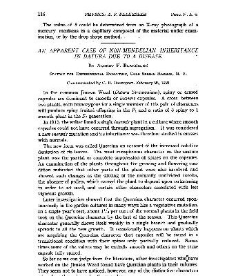خرید و دانلود نسخه کامل کتاب An Apparent Case of Non-Mendelian Inheritance in Datura Due to a Disease