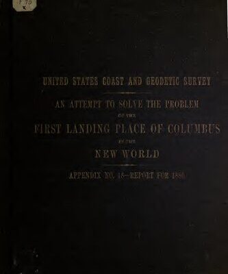 خرید و دانلود نسخه کامل کتاب An attempt to solve the problem of the first landing place of Columbus in the New World