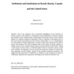 خرید و دانلود نسخه کامل کتاب An Empirical Examination of the Frontier Thesis. Settlement and Institutions in Brazil, Russia, Canada and the United States