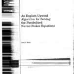 خرید و دانلود نسخه کامل کتاب An explicit, upwind algorithm for solving the parabolized Navier-Stokes equations