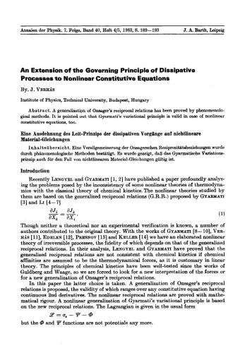 خرید و دانلود نسخه کامل کتاب An Extension of the Governing Principle of Dissipative Processes to Nonlinear Constitutive Equations_68bee21bac856.jpeg خرید و دانلود نسخه کامل کتاب An Extension of the Governing Principle of Dissipative Processes to Nonlinear Constitutive Equations