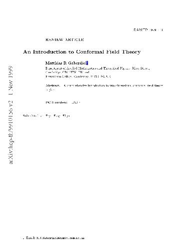 خرید و دانلود نسخه کامل کتاب An introduction to conformal field theory (hep-th 9910156)_68bde8482ba4b.jpeg خرید و دانلود نسخه کامل کتاب An introduction to conformal field theory (hep-th 9910156)