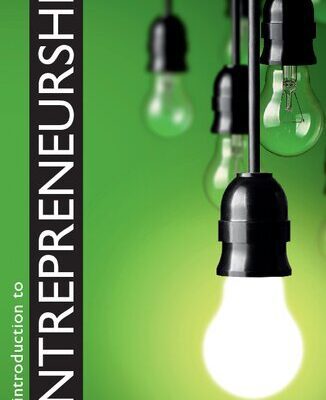 خرید و دانلود نسخه کامل کتاب An Introduction to Entrepreneurship