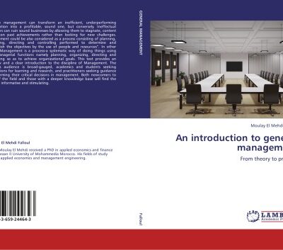 خرید و دانلود نسخه کامل کتاب An introduction to general management