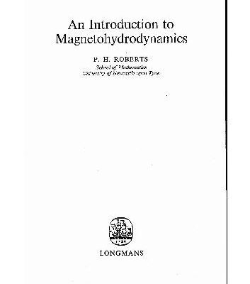 خرید و دانلود نسخه کامل کتاب An introduction to magnetohydrodynamics