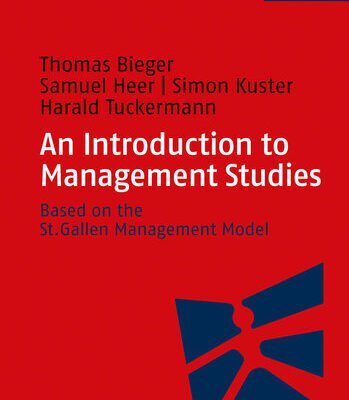 خرید و دانلود نسخه کامل کتاب An Introduction to Management Studies: Based on the St. Gallen Management Model