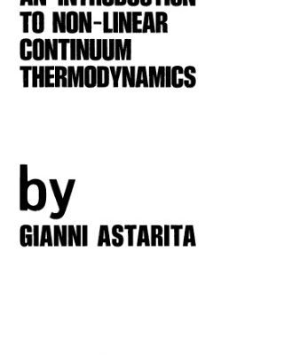 خرید و دانلود نسخه کامل کتاب An Introduction to Non-Linear Continuum Thermodynamics