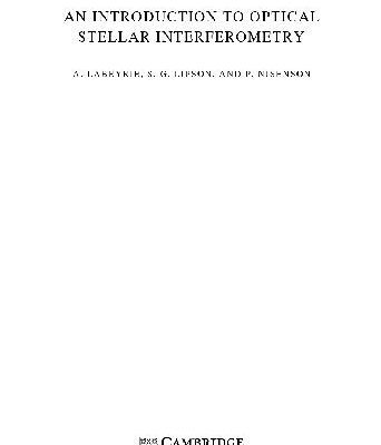 خرید و دانلود نسخه کامل کتاب An Introduction to Optical Stellar Interferometry