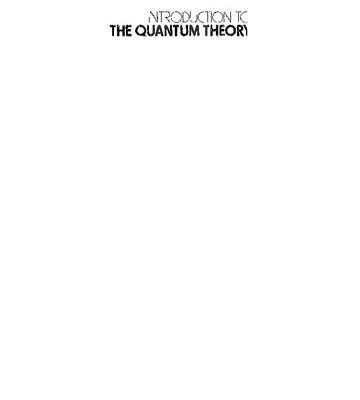 خرید و دانلود نسخه کامل کتاب An Introduction to Quantum Theory