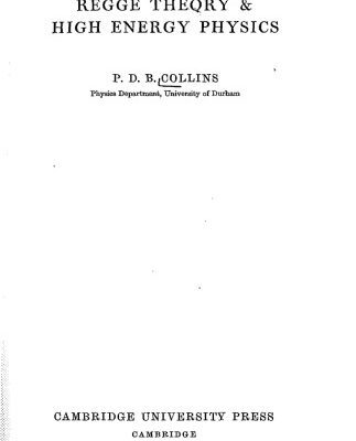 خرید و دانلود نسخه کامل کتاب An Introduction to Regge Theory and High Energy Physics