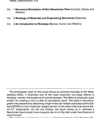 خرید و دانلود نسخه کامل کتاب An Introduction to Rheology