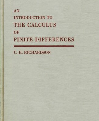 خرید و دانلود نسخه کامل کتاب An Introduction to the Calculus of Finite Differences