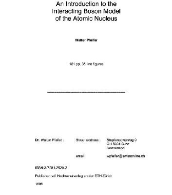 خرید و دانلود نسخه کامل کتاب An Introduction to the Interacting Boson Model of the Atomic Nucleus